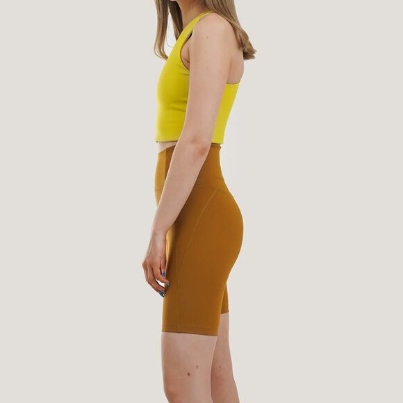 GIRLFRIEND Collective Saddle High Rise Bike Short - Picture 3 of 7